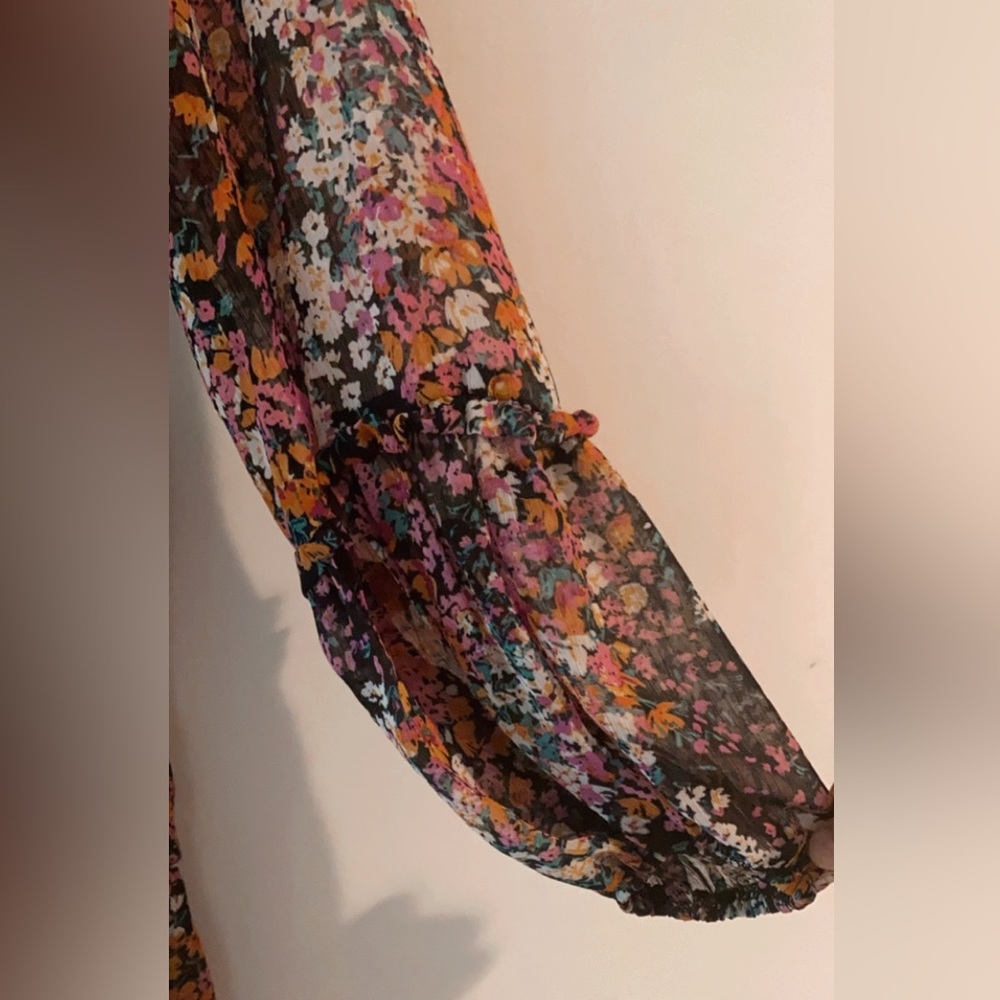 NWT Vince Camuto Floral Babydoll Dress Size XS - Picture 6 of 16